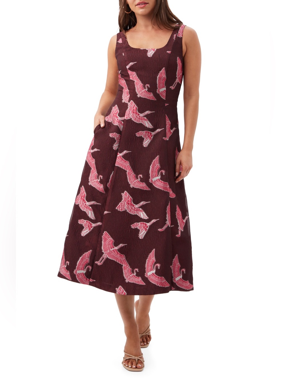 NWT Trina Turk Valor Midi Dress